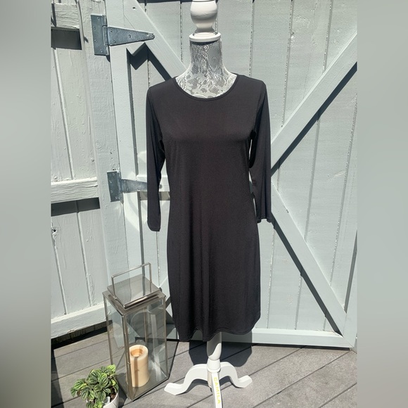 MICHAEL KORS Black Half Sleeve Shift Dress 🖤✨ - Picture 1 of 6